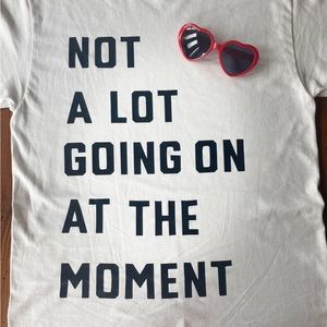 Taylor Swift Not a Lot Going on at the Moment shirt with heart sunglasses